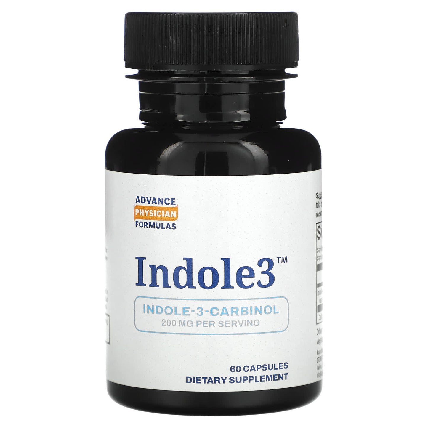 Indole-3-Carbinol Supplement 200mg, 60 Capsules by Advance Physician Formulas - Image 1
