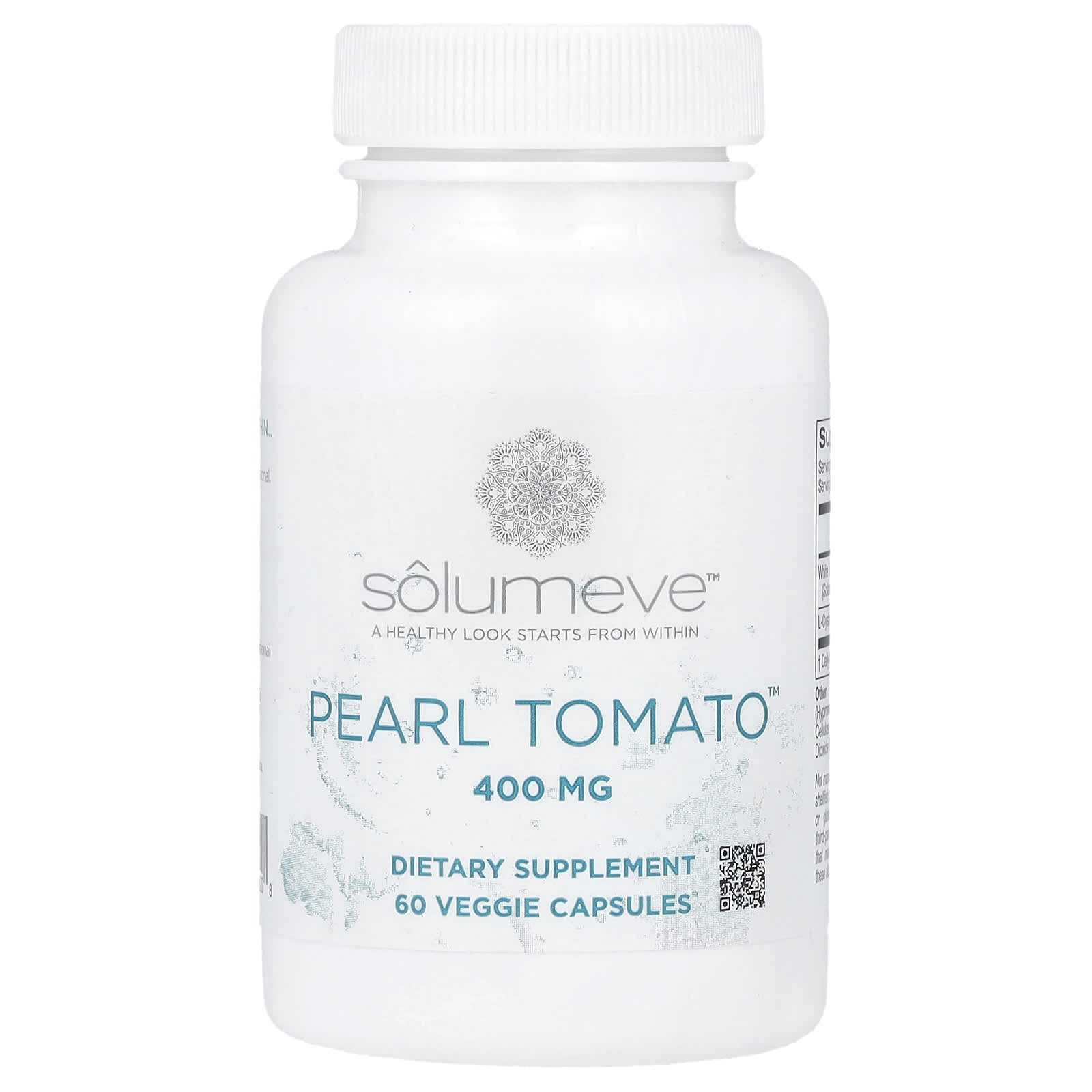 Pearl Tomato Skin Hydration & Anti-Aging Supplement 60 Veggie Capsules - Image 1