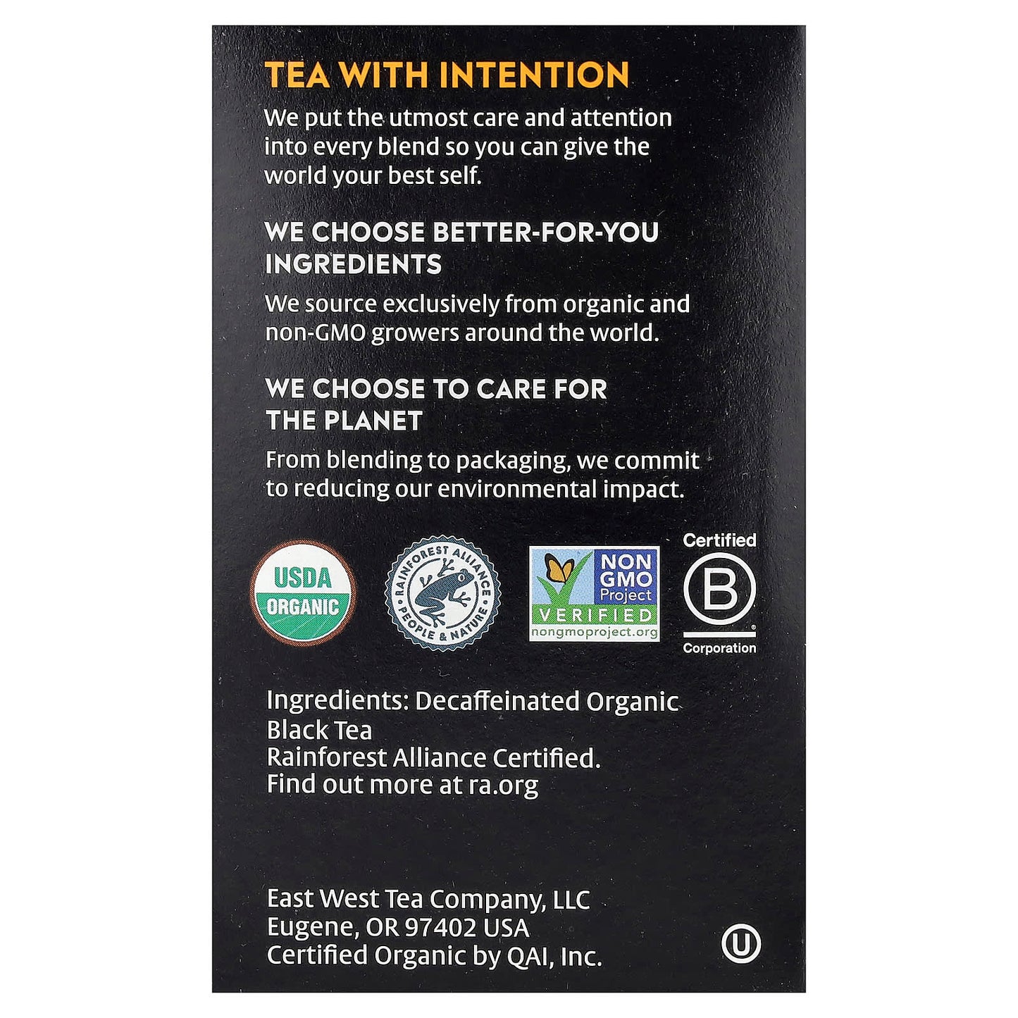 Decaf English Breakfast Black Tea by Choice Organic Teas, USDA Organic, 16 Tea Bags - Image 2