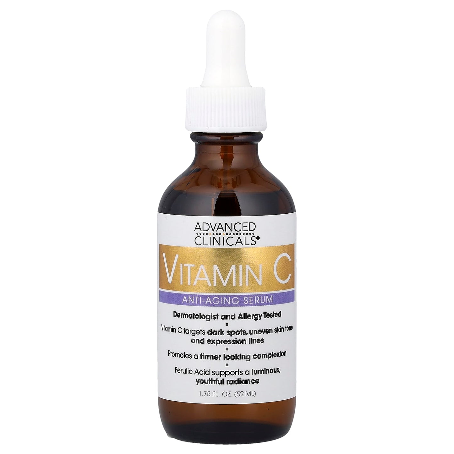 Advanced Clinicals Vitamin C Serum, Anti-Aging, Brightening & Fading - Image 1