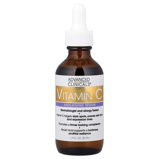 Advanced Clinicals Vitamin C Serum, Anti-Aging, Brightening & Fading - Image 1