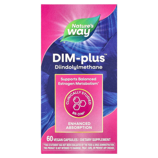 Nature's Way, DIM-Plus™, 60 Vegan Capsules - Image 1