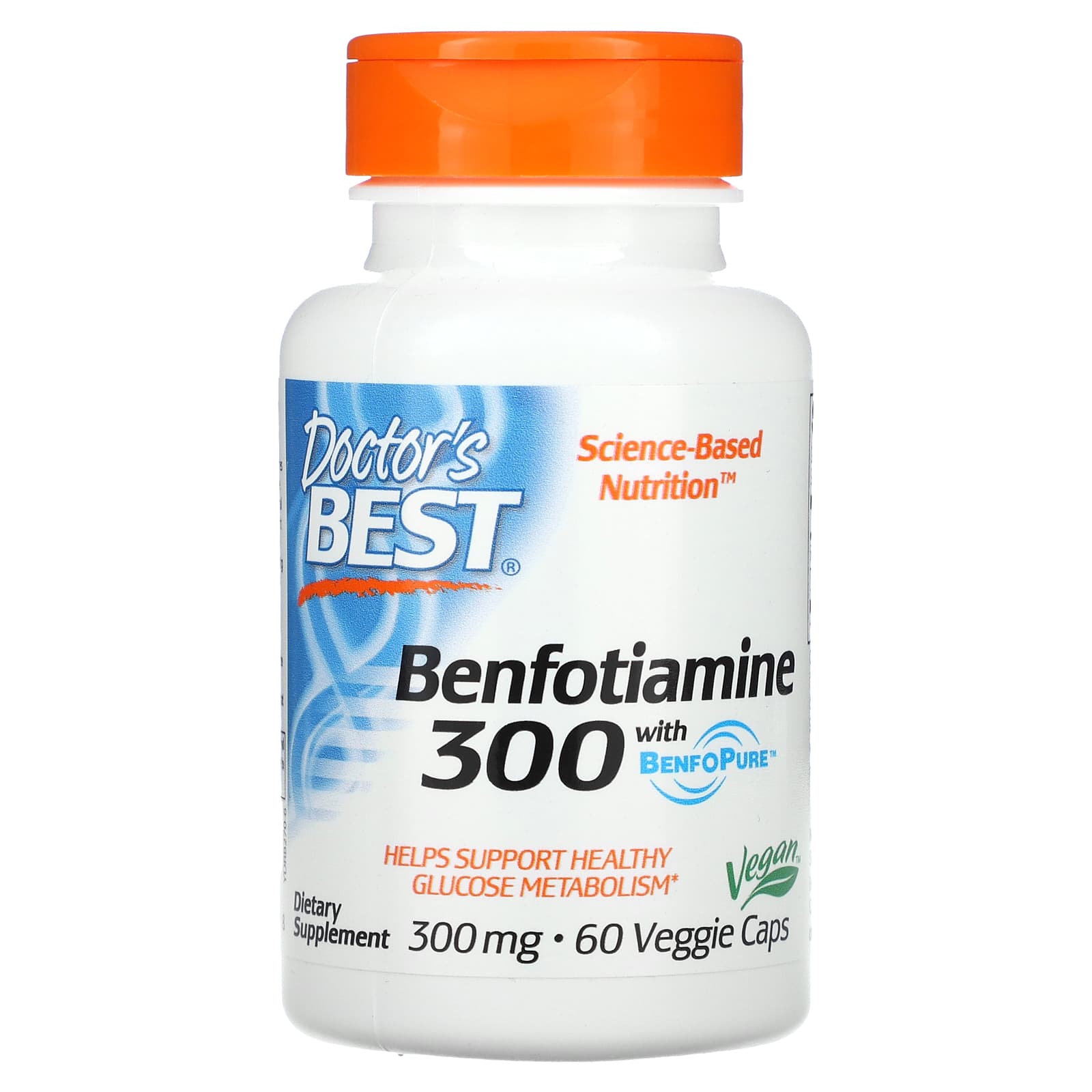 Benfotiamine 300 with BenfoPure, Gluten-Free, Vegan Capsules - Image 1