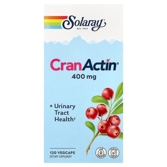 Solaray, CranActin®, Urinary Tract Health, 120 VegCaps - Image 1