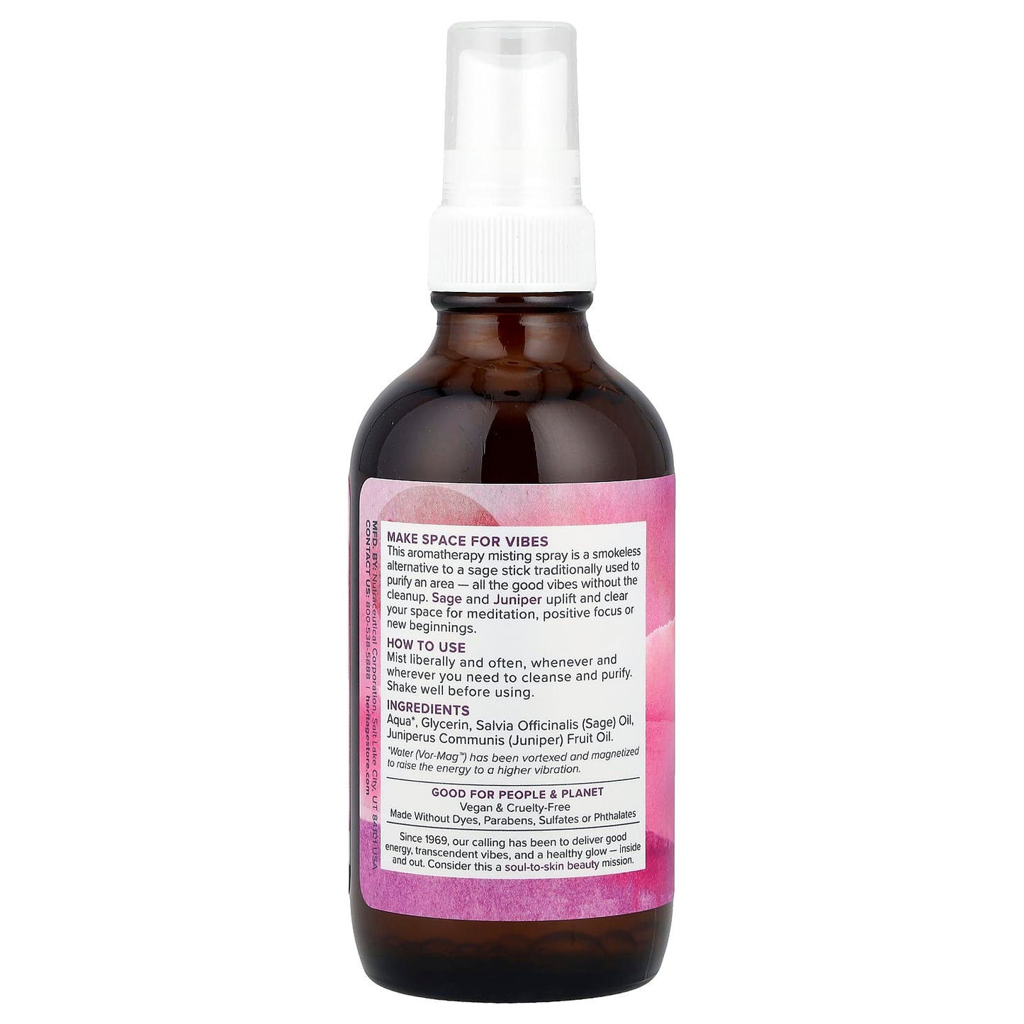 Heritage Aura Smudge Spray - Smokeless Sage, 4 fl oz - Image 2