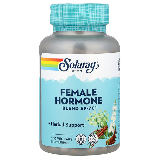 Solaray, Female Hormone Blend SP-7C™, 180 VegCaps - Image 1