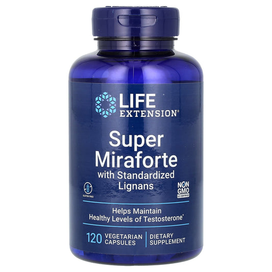 Life Extension, Super Miraforte with Standardized Lignans, 120 Vegetarian Capsules - Image 1
