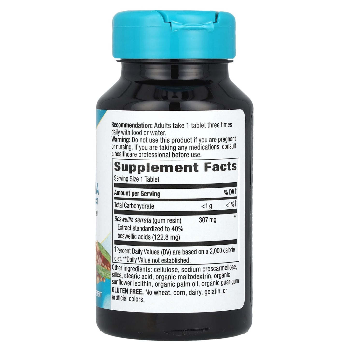 Nature's Way, Boswellia, Premium Extract, 307 mg, 60 Tablets - Image 2