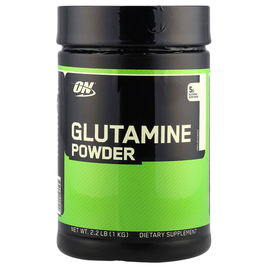 Optimum Nutrition, Glutamine Powder, Unflavored, 2.2 lbs (1 kg) - Image 1