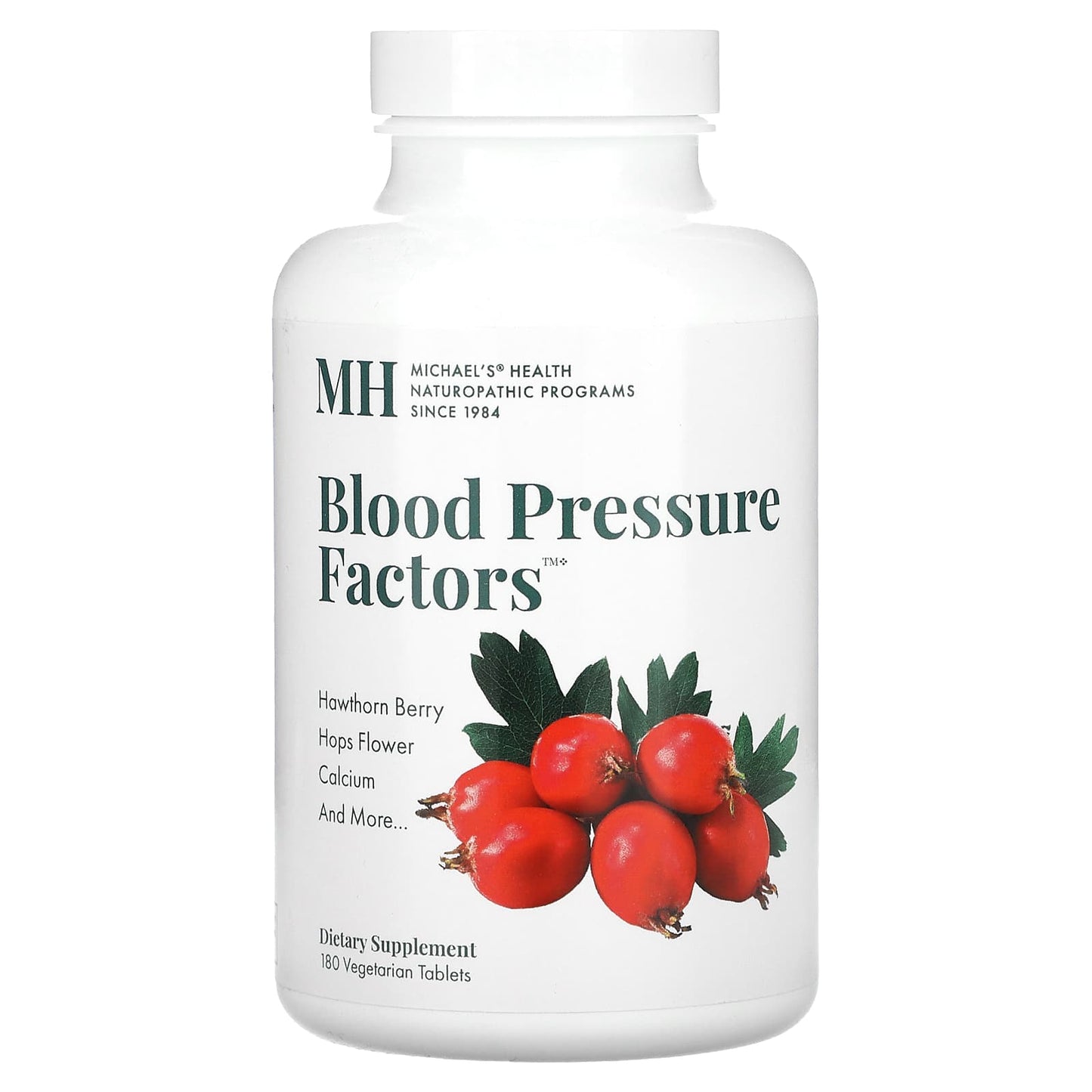 Michael's Health, Blood Pressure Factors, 180 Vegetarian Tablets - Image 1