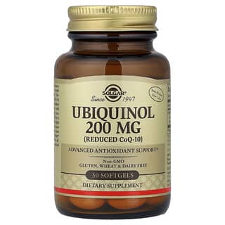Ubiquinol CoQ10 Supplement by Solgar - 200mg, 30 Softgels