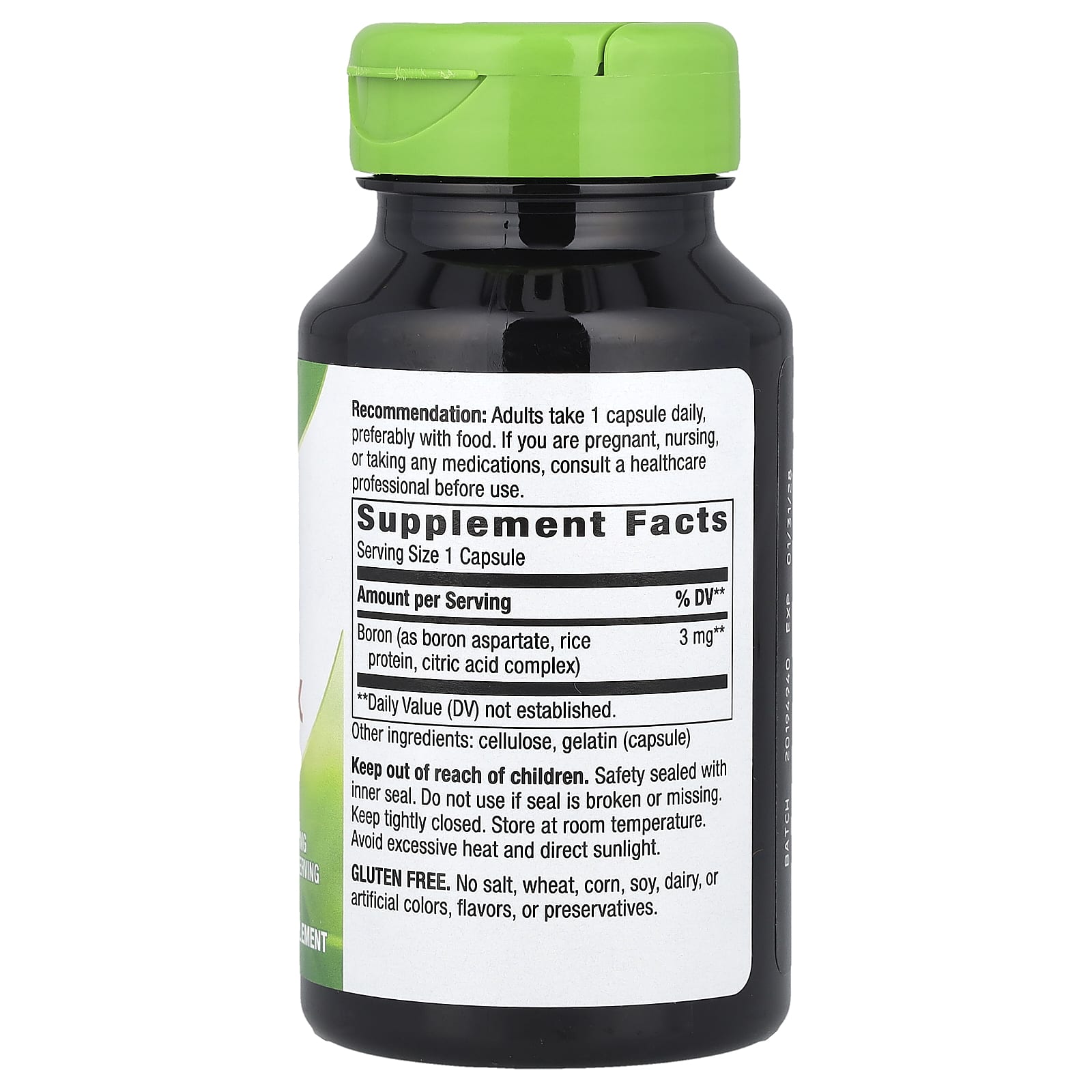 Nature's Way, Boron Complex, 3 mg, 100 Capsules - Image 2