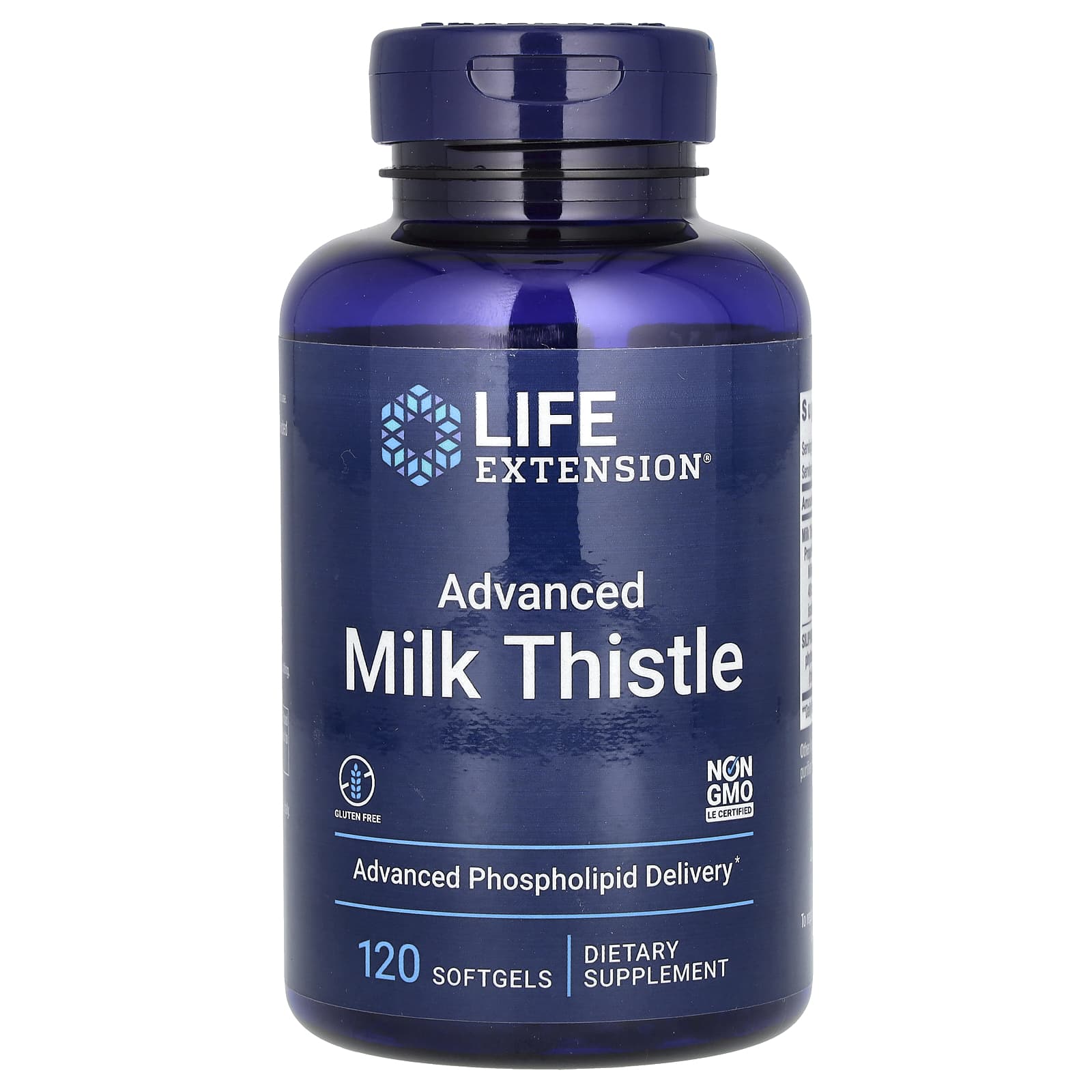 Life Extension, Advanced Milk Thistle, 120 Softgels - Image 1