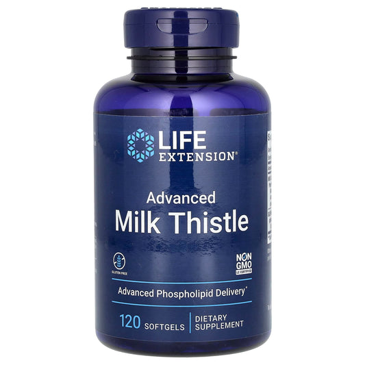 Life Extension, Advanced Milk Thistle, 120 Softgels - Image 1