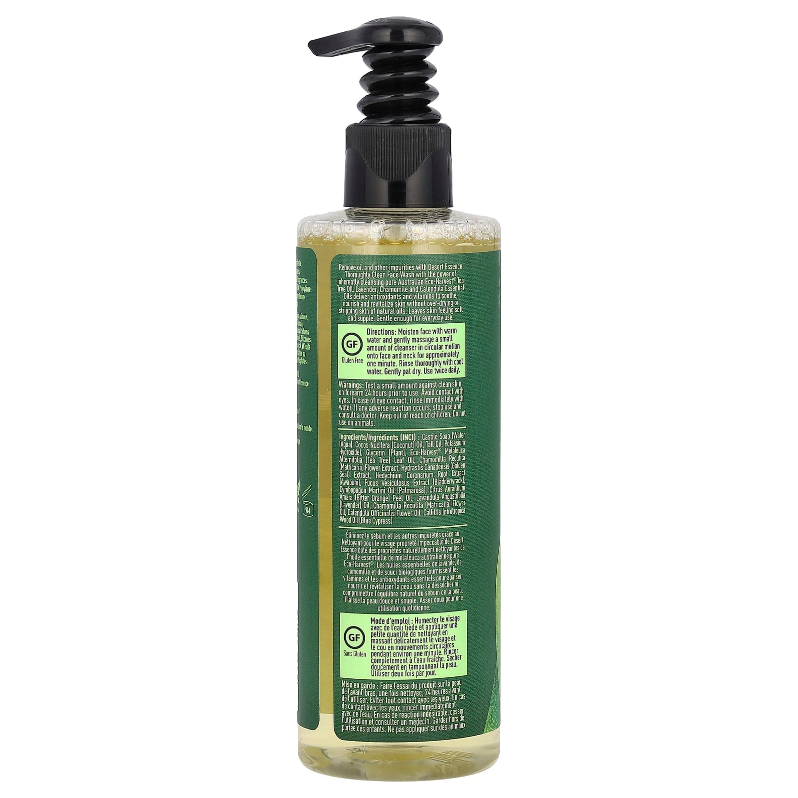 Desert Essence Thoroughly Clean Face Wash for Oily Skin 8.5 fl oz - Image 2