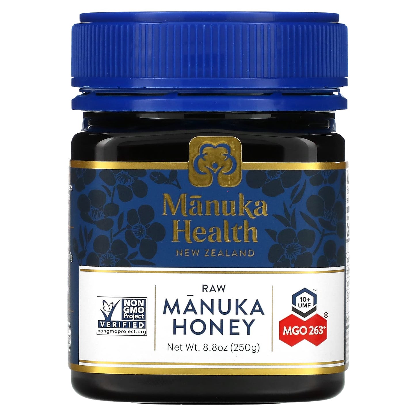 Manuka Health, Raw Manuka Honey, UMF 10+, MGO 263+, 8.8 oz (250 g) - Image 1