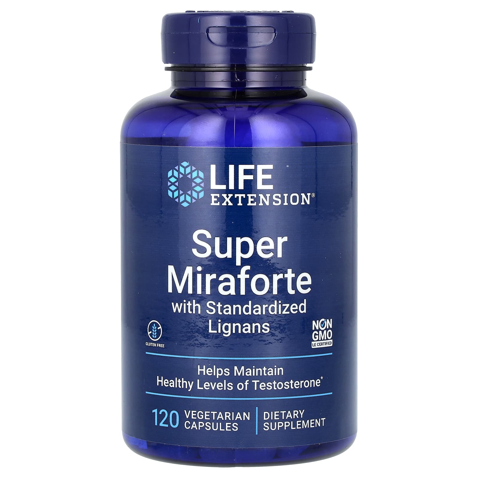 Life Extension, Super Miraforte with Standardized Lignans, 120 Vegetarian Capsules - Image 1
