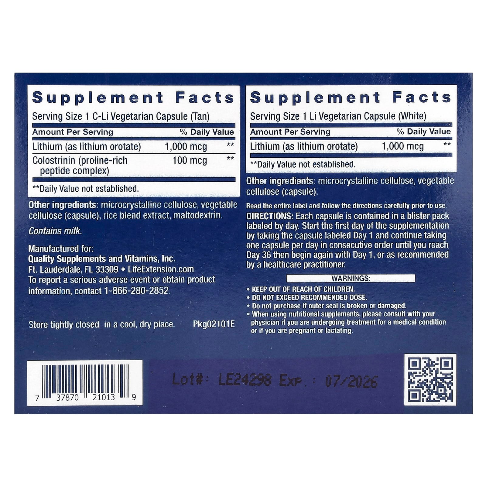 Life Extension, Memory Protect, 36 Vegetarian Capsules - Image 2
