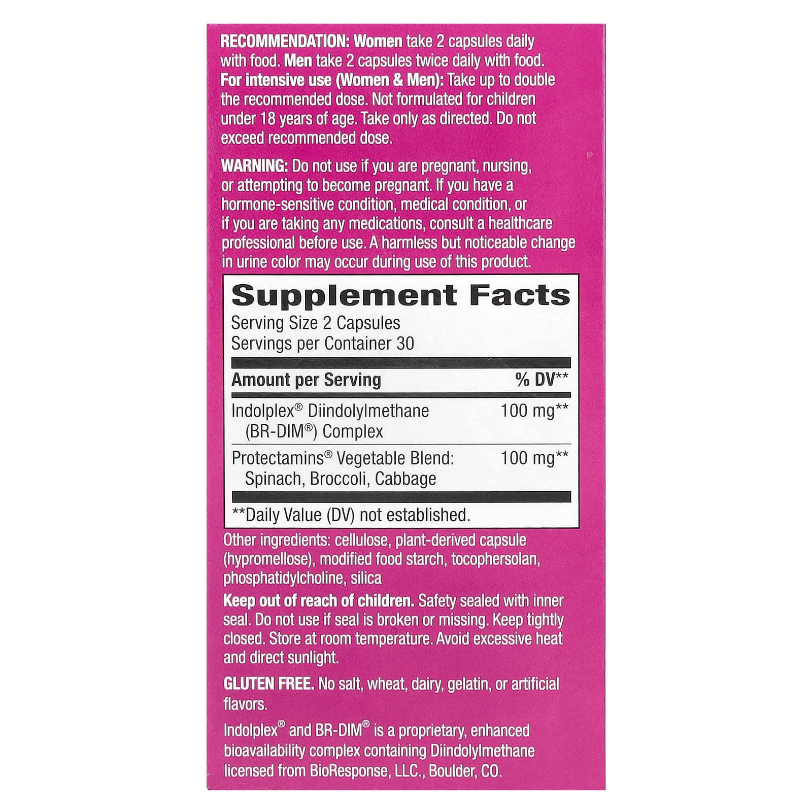 Nature's Way, DIM-Plus™, 60 Vegan Capsules - Image 2