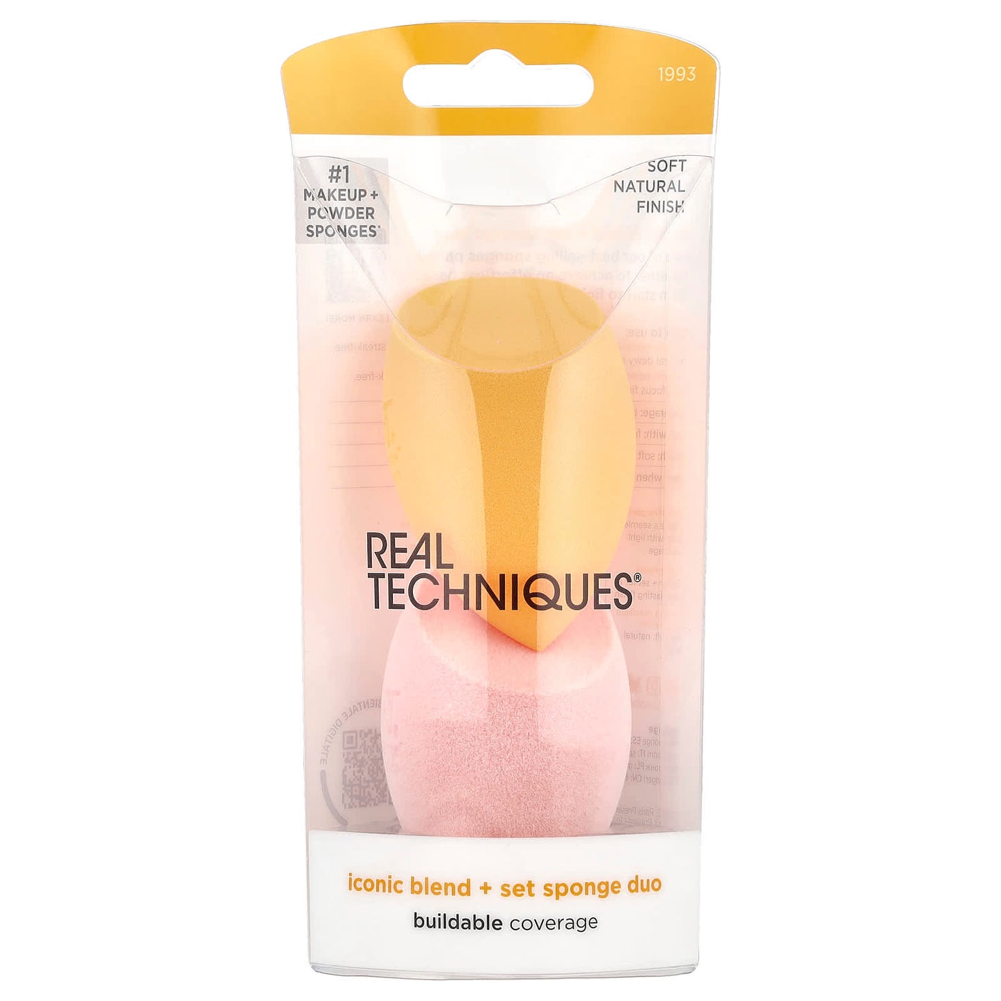 Real Techniques, Iconic Blend + Set Sponge Duo, 2 Sponges - Image 2
