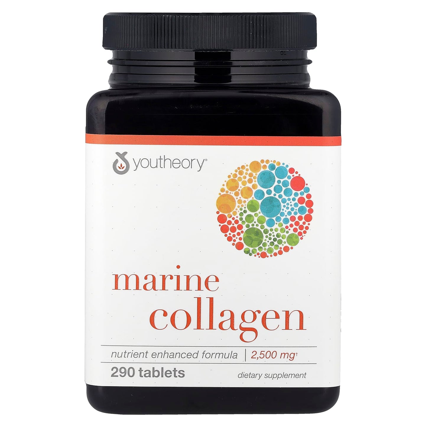 Youtheory, Marine Collagen, 290 Tablets - Image 1