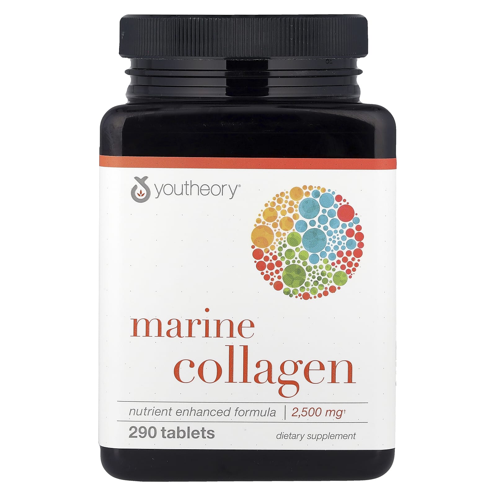 Youtheory, Marine Collagen, 290 Tablets - Image 1