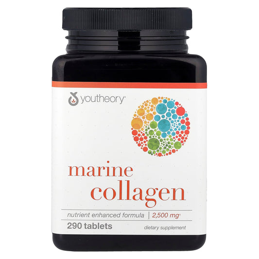 Youtheory, Marine Collagen, 290 Tablets - Image 1