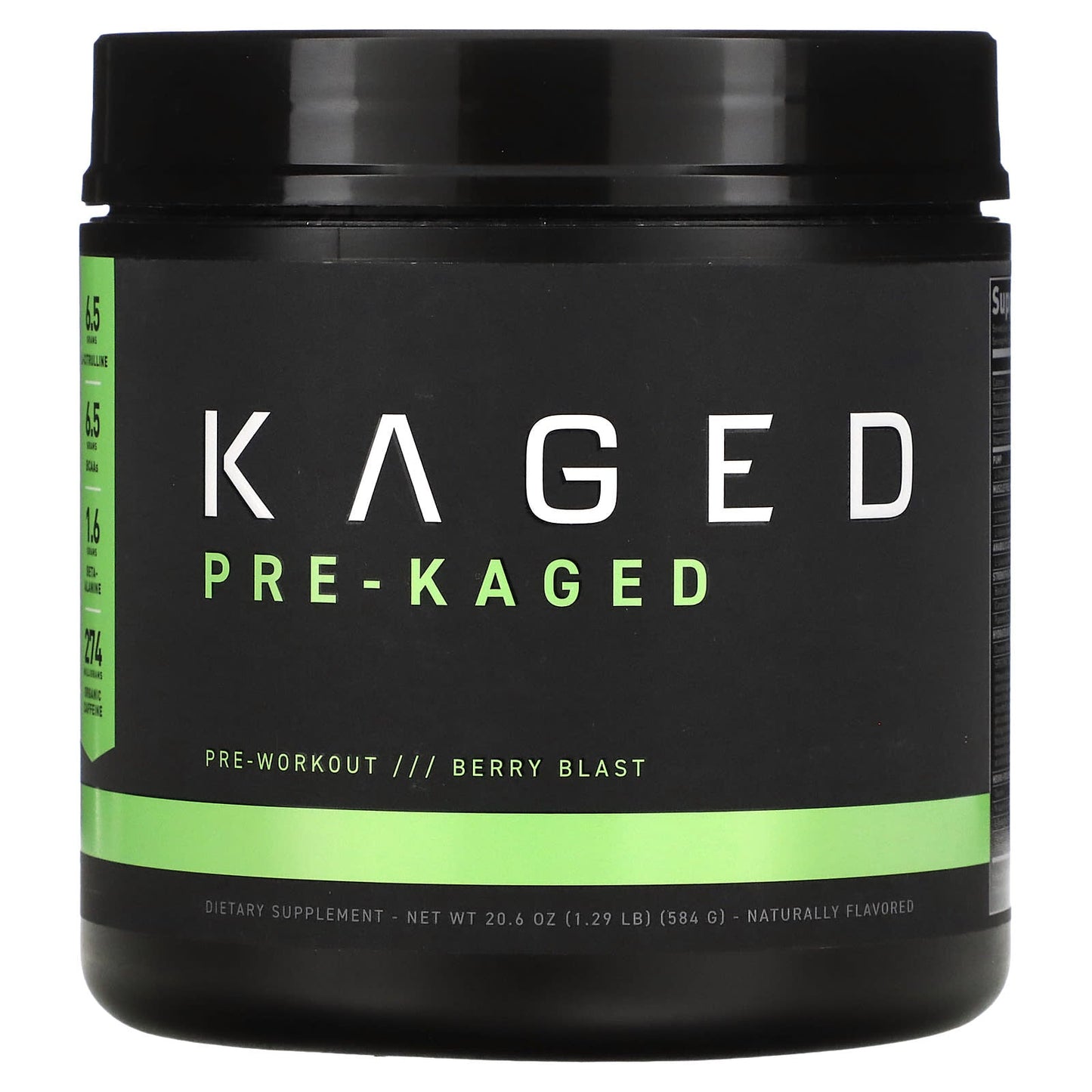 Kaged PRE-KAGED Pre-Workout Berry Blast - Image 1