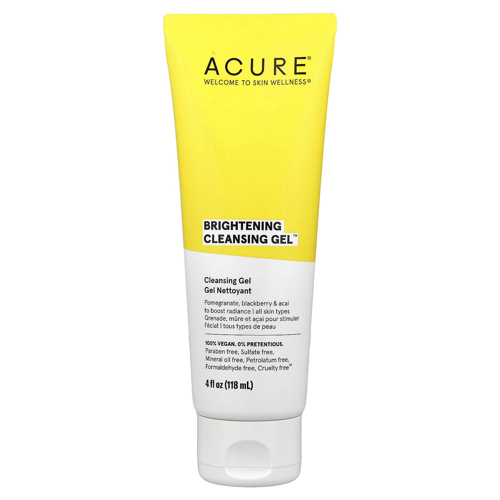 Brighten Your Radiance with Acure's Vegan Cleansing Gel - Image 1