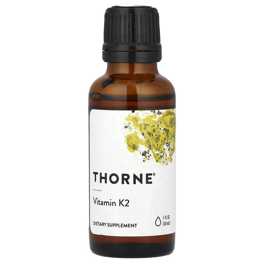 Thorne, Vitamin K2, 1 fl oz (30 ml)(15 mg per Serving) - Image 1