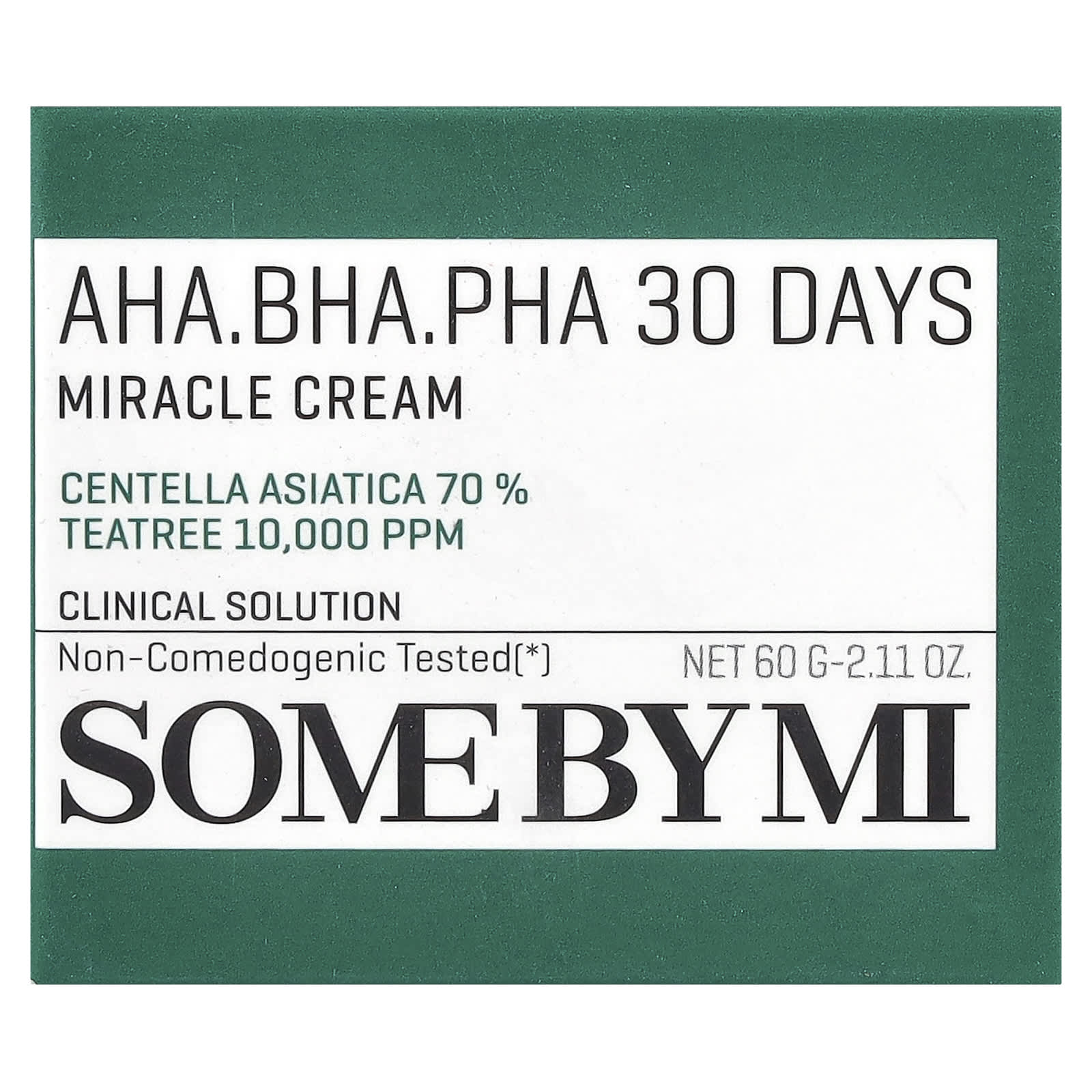 SOME BY MI, AHA. BHA. PHA 30 Days Miracle Cream, 2.11 oz (60 g) - Image 2