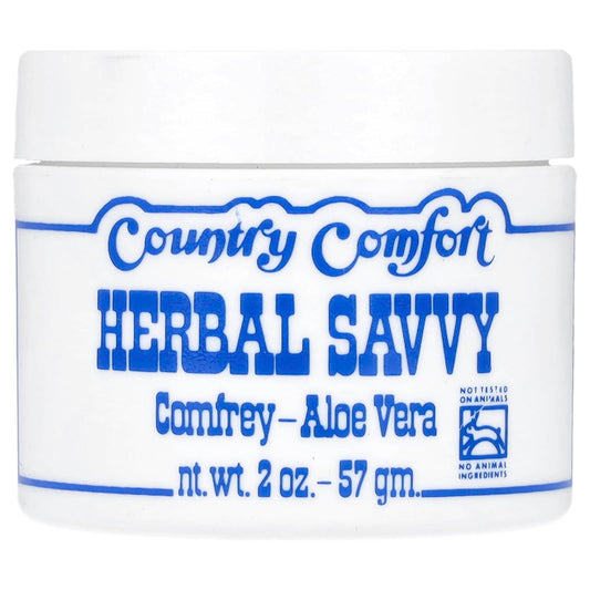 Natural Burn Relief, Skin Soothing Salve by Country Comfort, 2 oz - Image 1