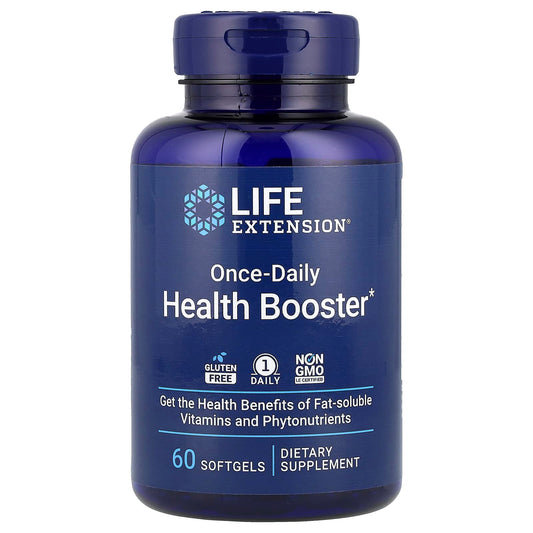 Life Extension, Once-Daily Health Booster, 60 Softgels - Image 1