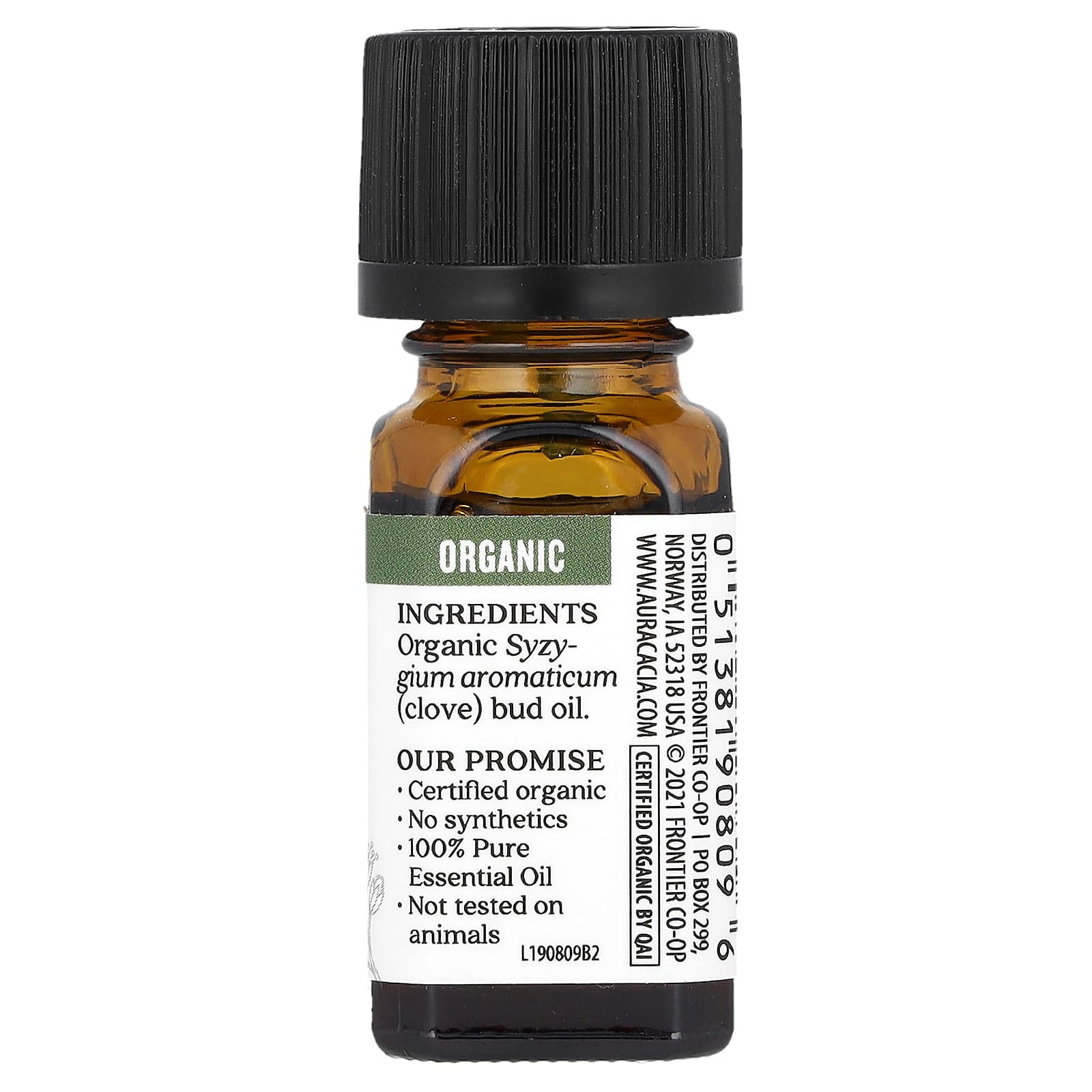 Aura Cacia Organic Clove Bud Essential Oil, USDA Certified - 0.25 fl oz - Image 2
