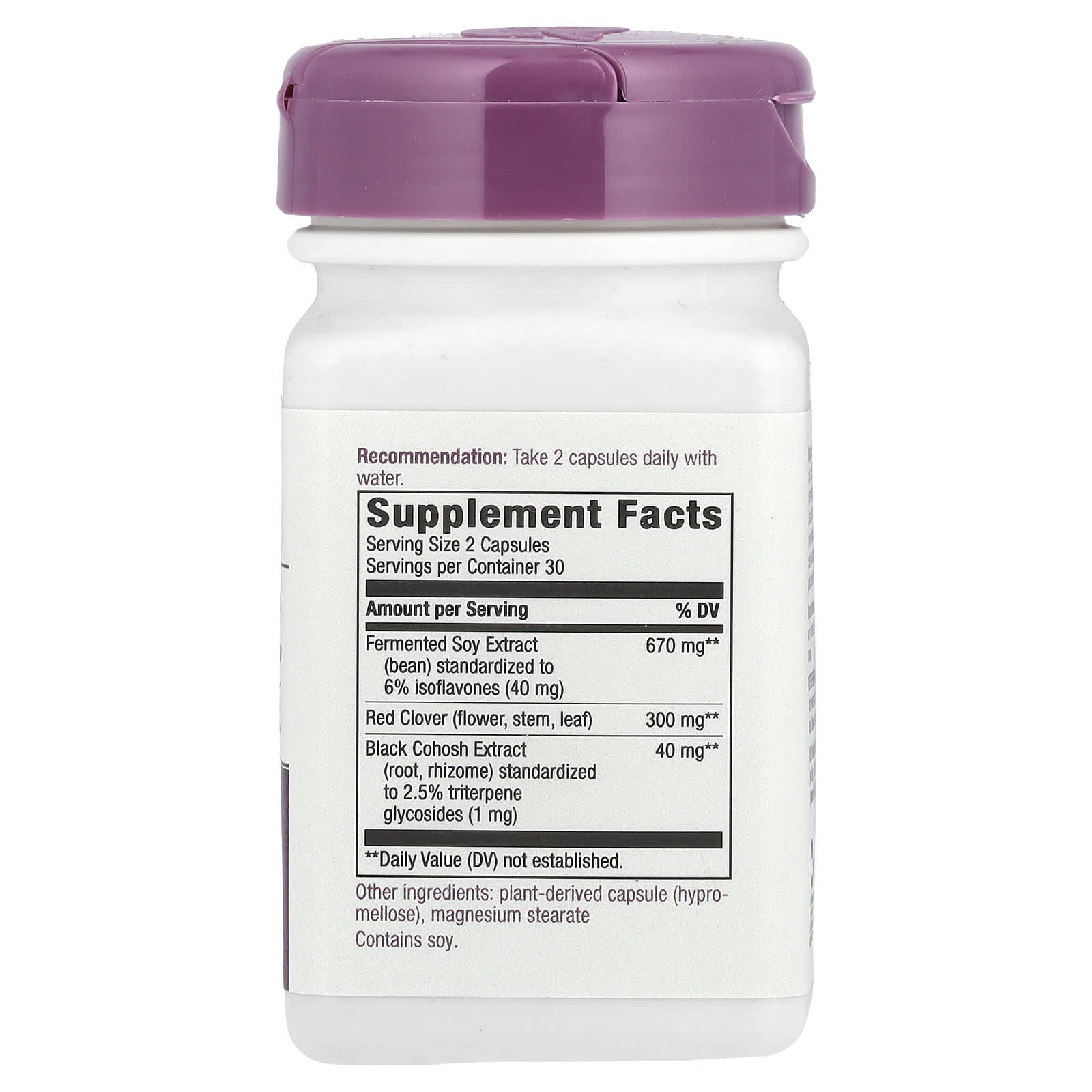 Nature's Way, EstroSoy™, Menopause Relief Blend, 60 Vegan Capsules - Image 2