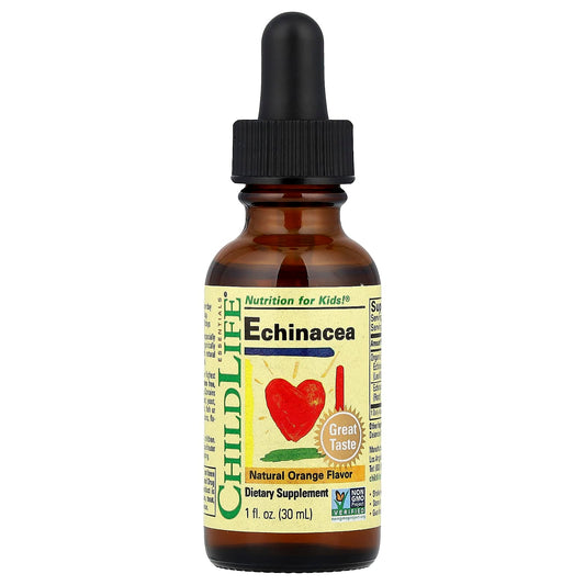 ChildLife Echinacea for Kids Dietary Supplement (30ml) - Non GMO & Kosher - Image 1