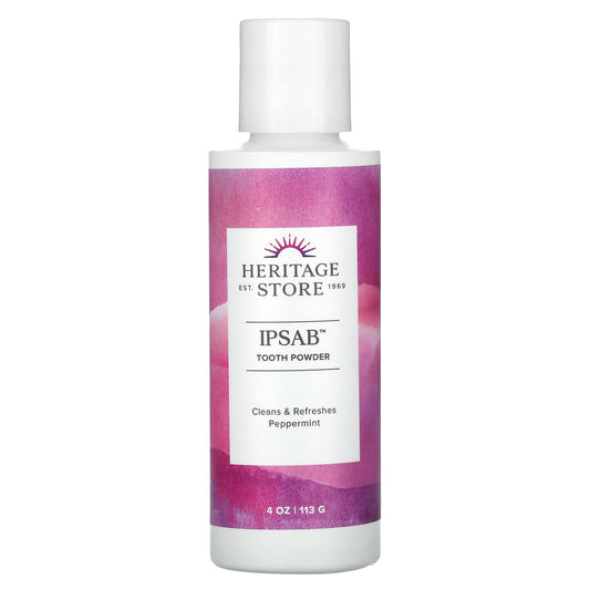 Peppermint Tooth Powder for a Healthy Smile by Heritage Store - Image 1