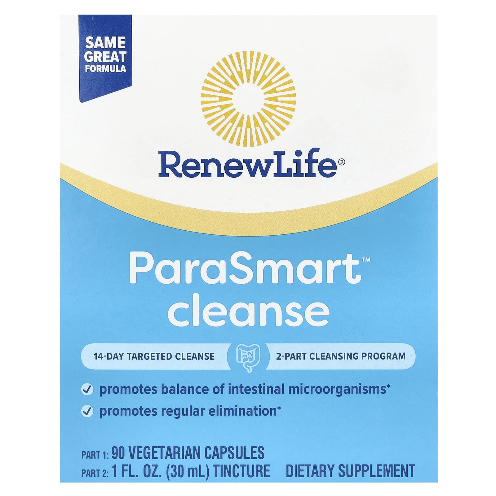 Renew Life, ParaSmart Cleanse, 14-Day Targeted Cleanse, 2-Part - Image 1