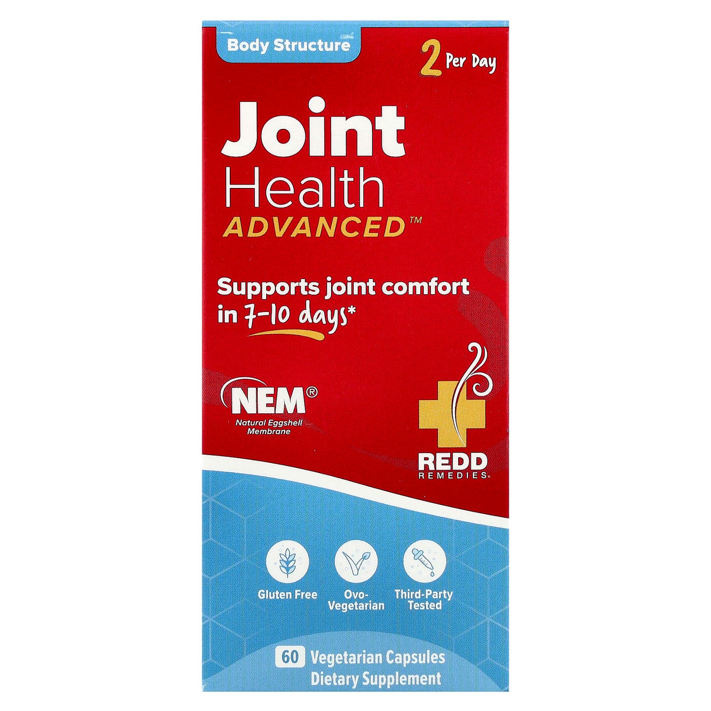 Redd Remedies, Joint Health, Advanced™, 60 Vegetarian Capsules - Image 1