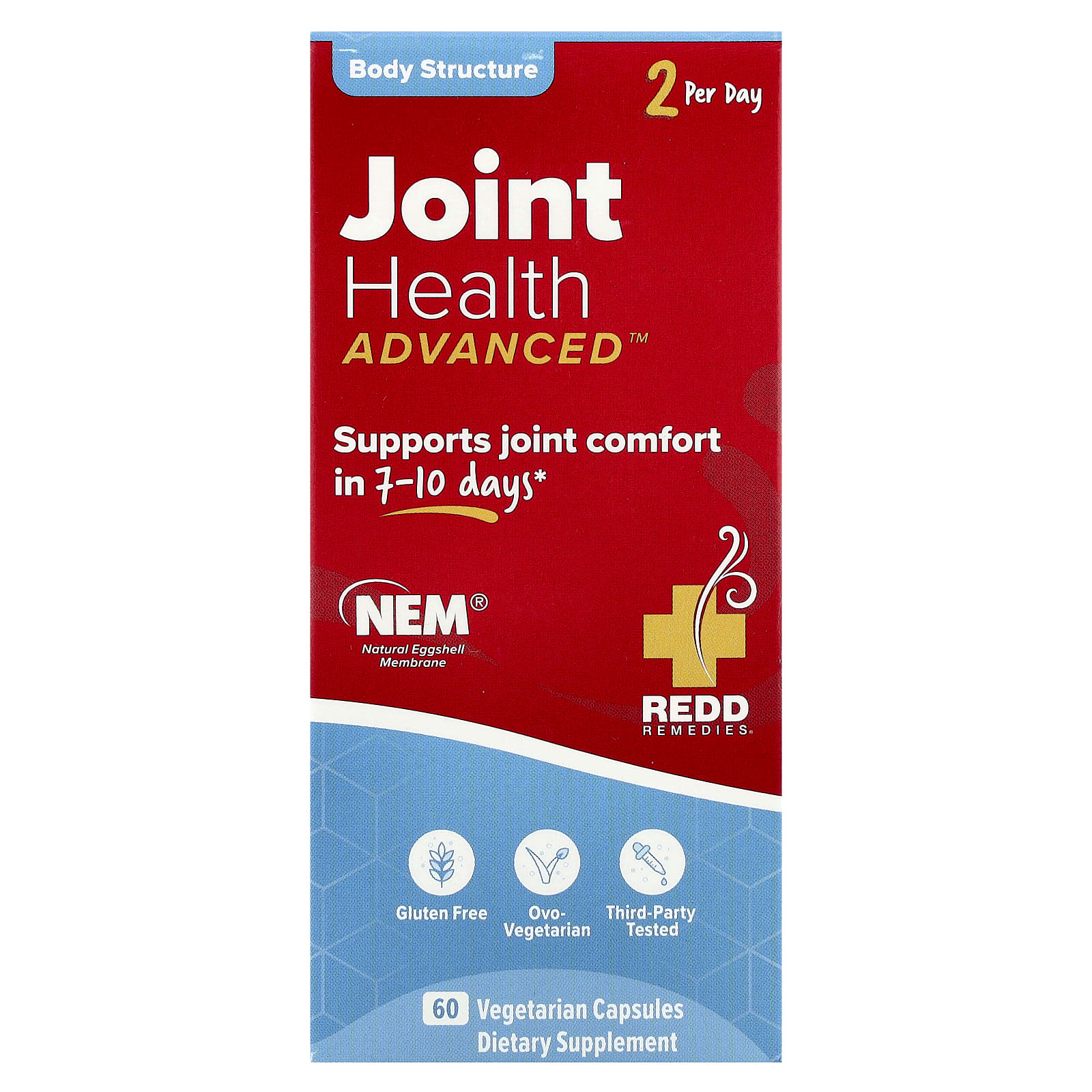 Redd Remedies, Joint Health, Advanced™, 60 Vegetarian Capsules - Image 1