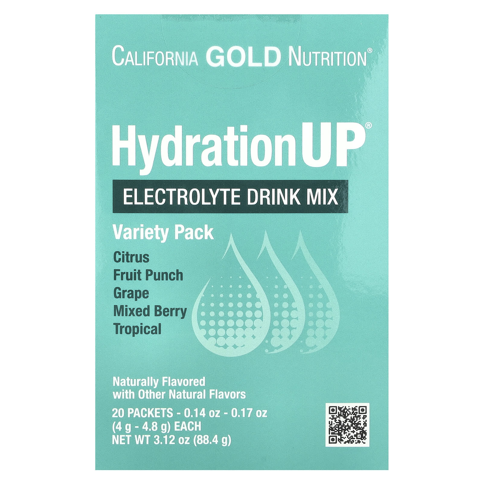 Electrolyte Drink Mix with Vitamins C & E - 5 Flavors - Image 1
