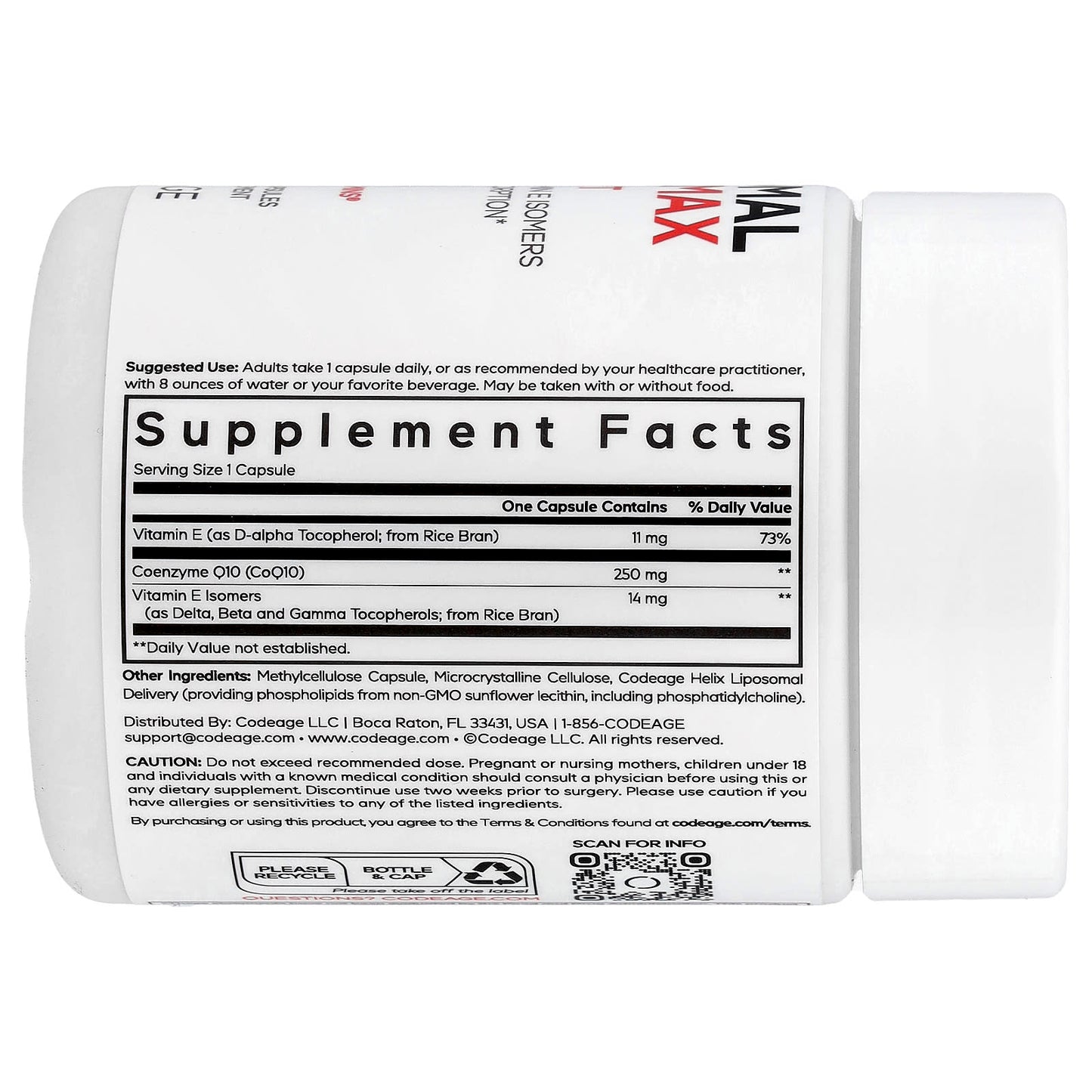 Codeage Liposomal CoQ10 Max: Boost Energy and Endurance - Image 2
