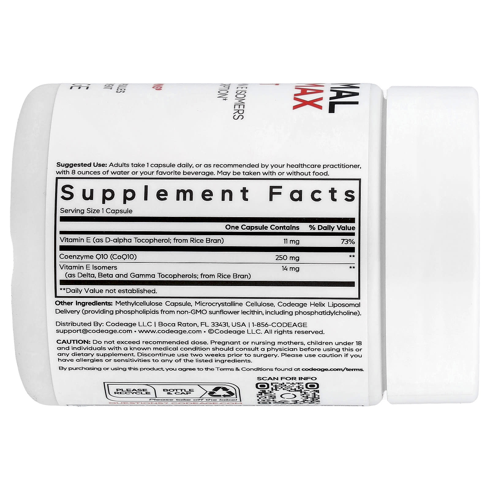 Codeage Liposomal CoQ10 Max: Boost Energy and Endurance - Image 2