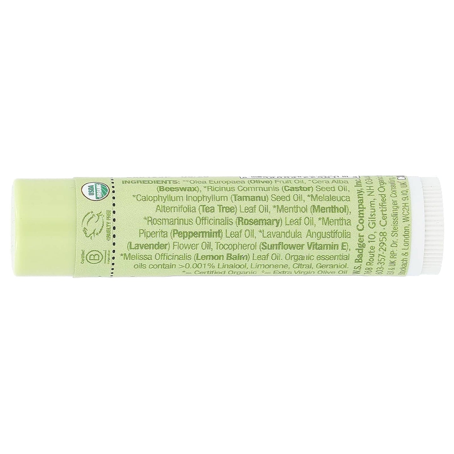 Organic Tea Tree Lip Balm for Soothing Skin - Image 2