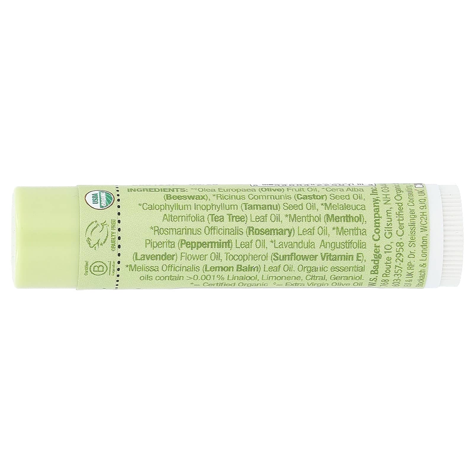Organic Tea Tree Lip Balm for Soothing Skin - Image 2