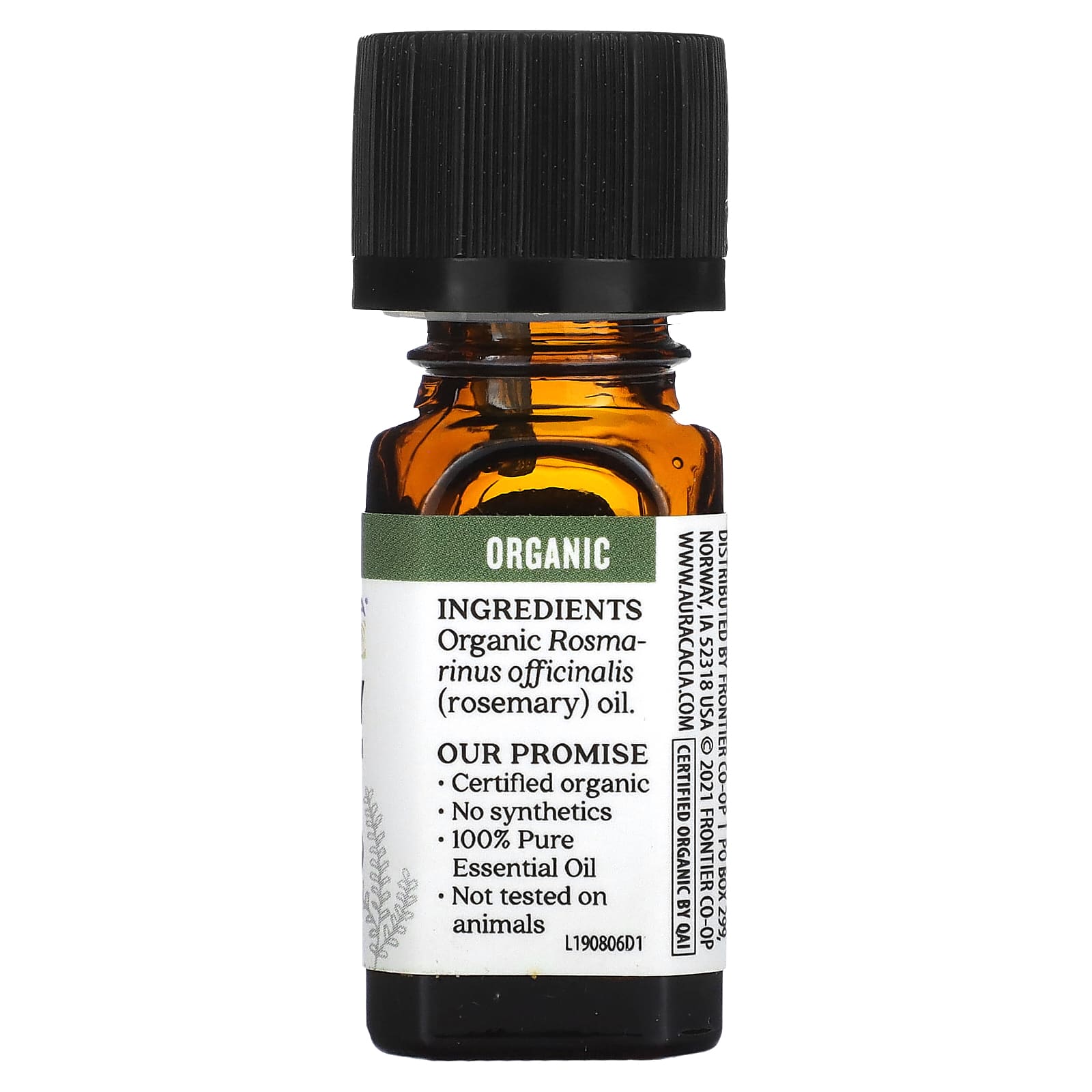 Aura Cacia Organic Rosemary Essential Oil - Pure & USDA Certified - Image 2