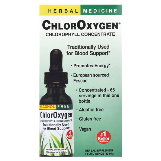 Herbs Etc., ChlorOxygen Chlorophyll Concentrate - Boost Energy Naturally - Image 1
