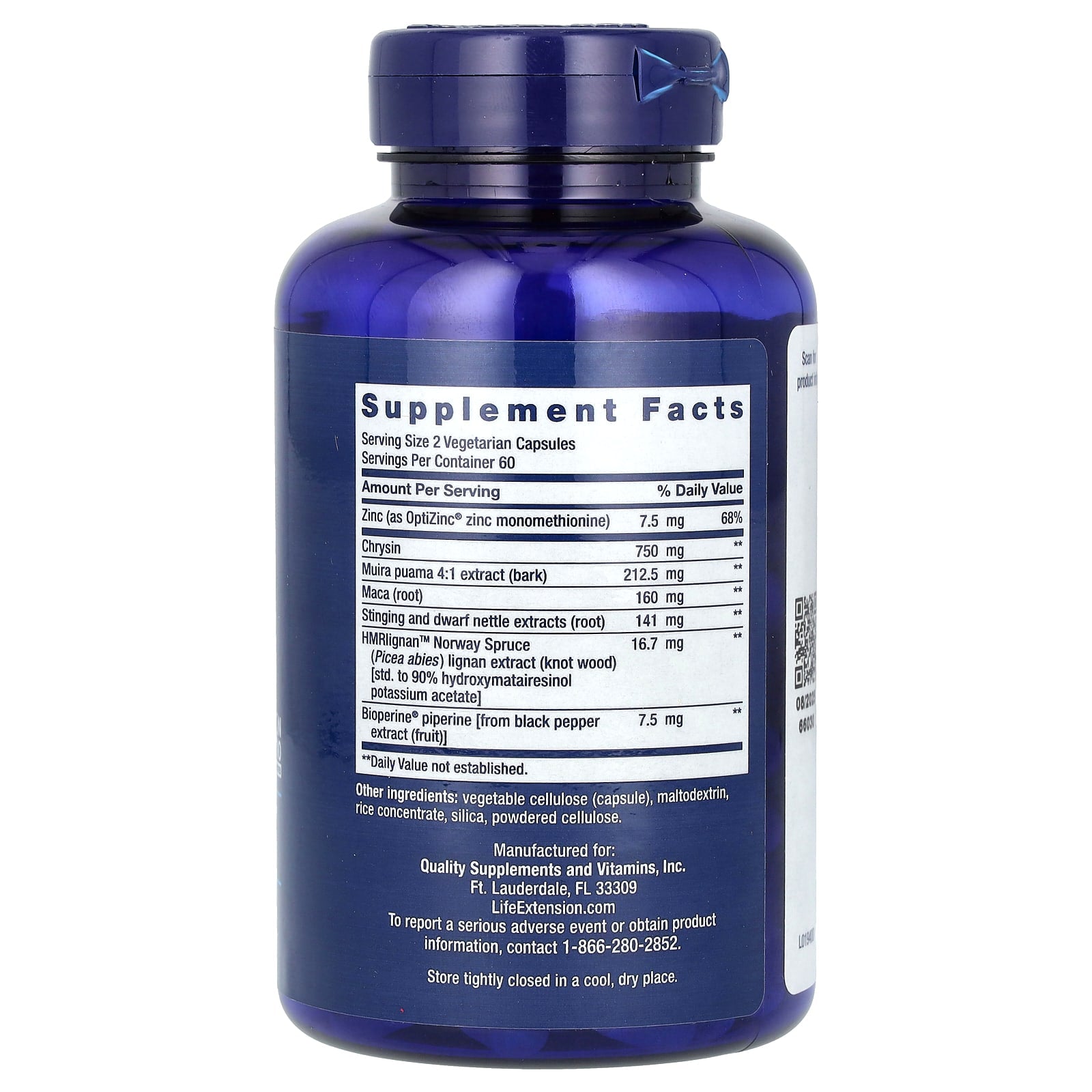 Life Extension, Super Miraforte with Standardized Lignans, 120 Vegetarian Capsules - Image 2
