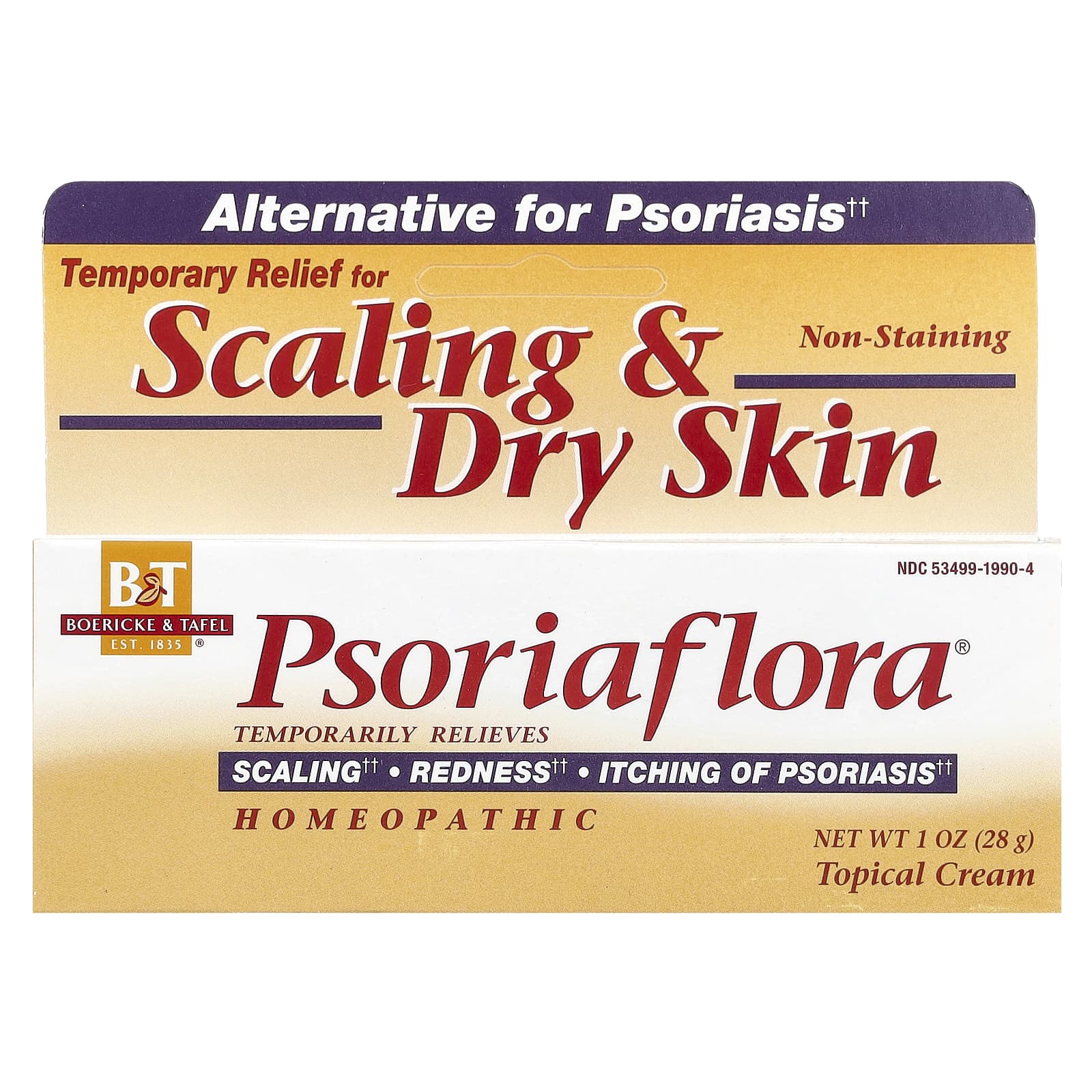 Boericke & Tafel Psoriaflora Topical Cream for Psoriasis Relief - Image 2