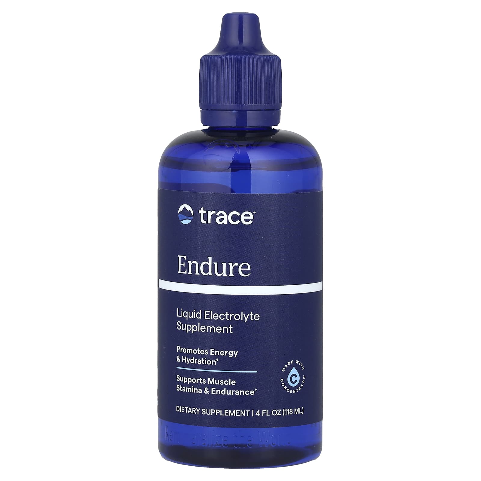 Trace, Endure, Liquid Electrolyte Supplement, 4 fl oz (118 ml) - Image 1